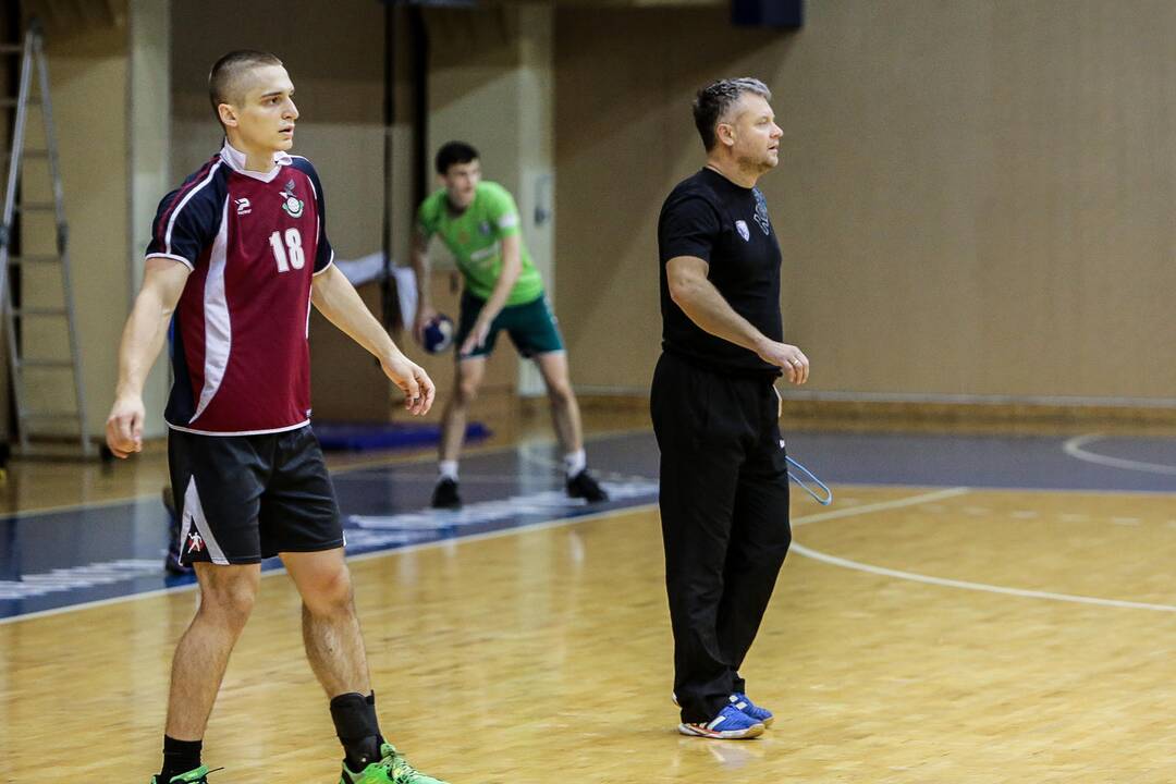 Rankinio klubo "Dragūnas" treniruotė