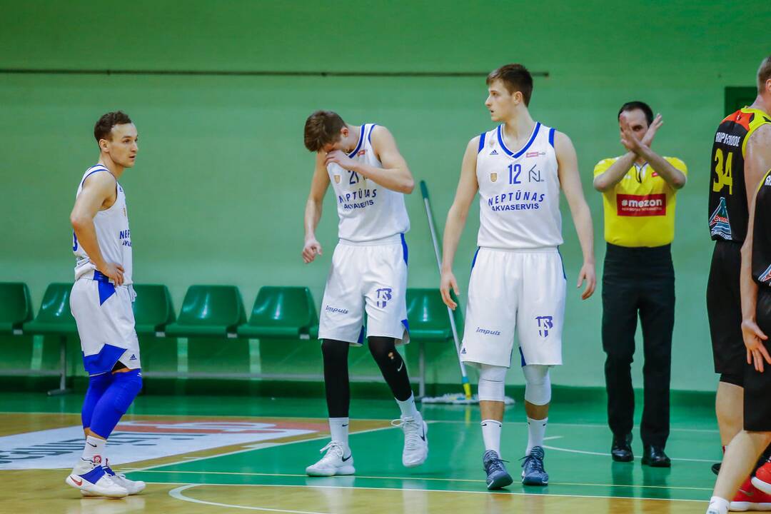 "Neptūnas-Akvaservis" - Tauragės krepšinio klubas 80:74