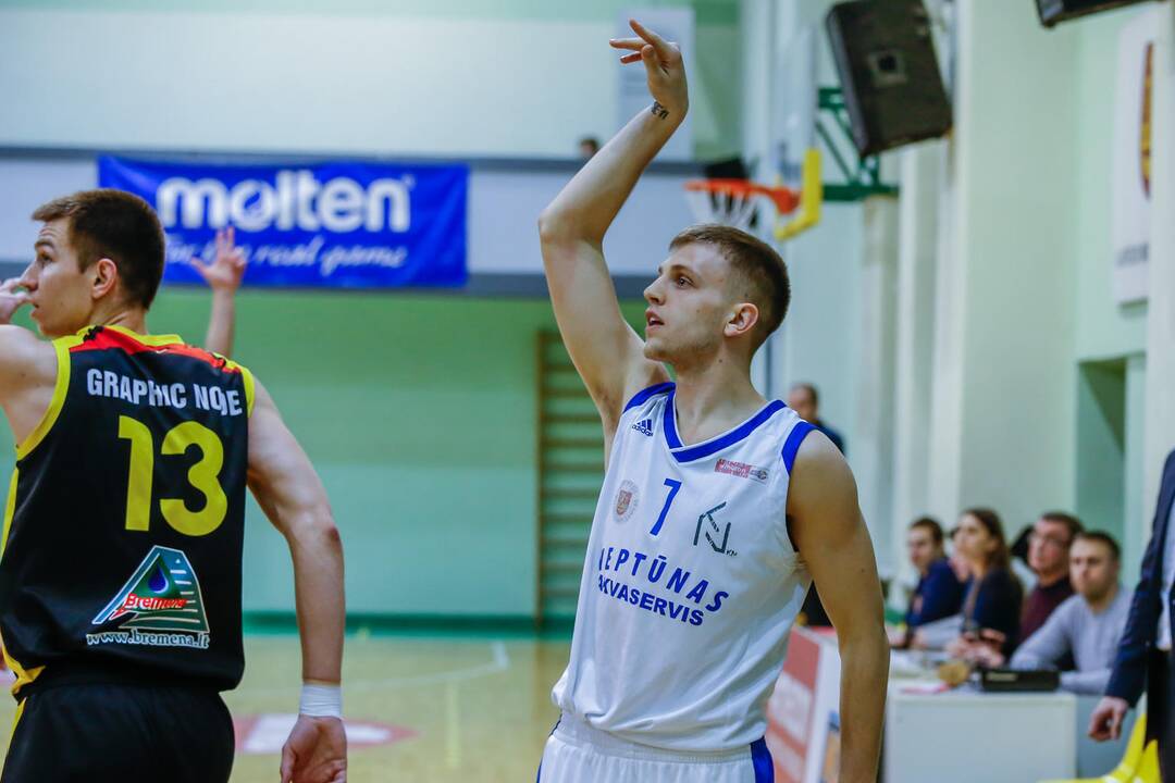 "Neptūnas-Akvaservis" - Tauragės krepšinio klubas 80:74
