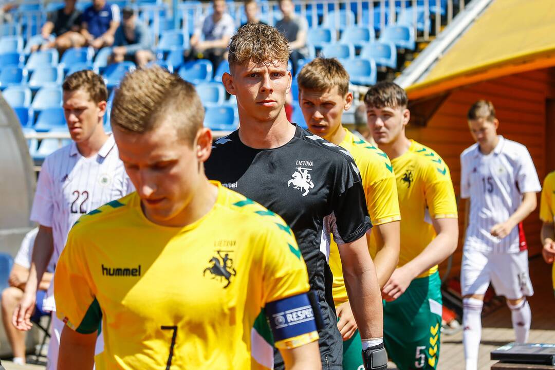 U21 Lietuva-Latvija 0:2