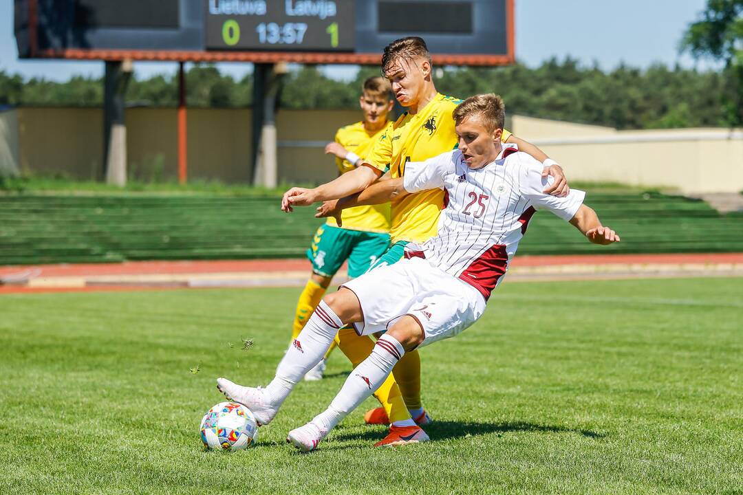 U21 Lietuva-Latvija 0:2