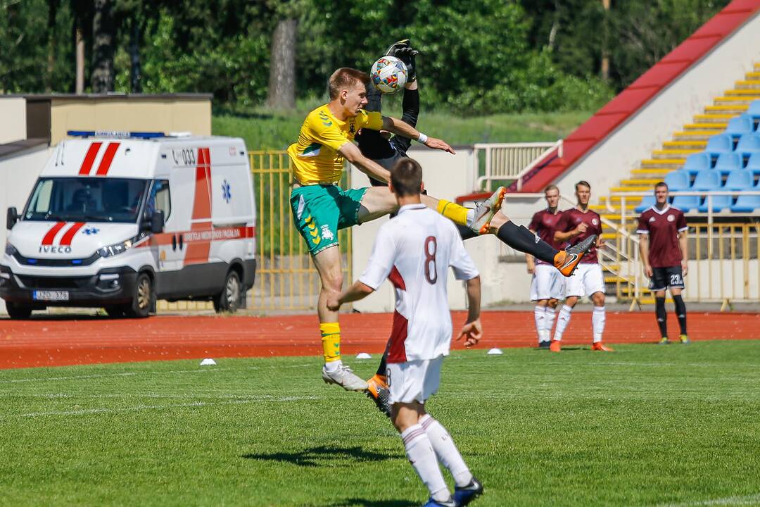 U21 Lietuva-Latvija 0:2