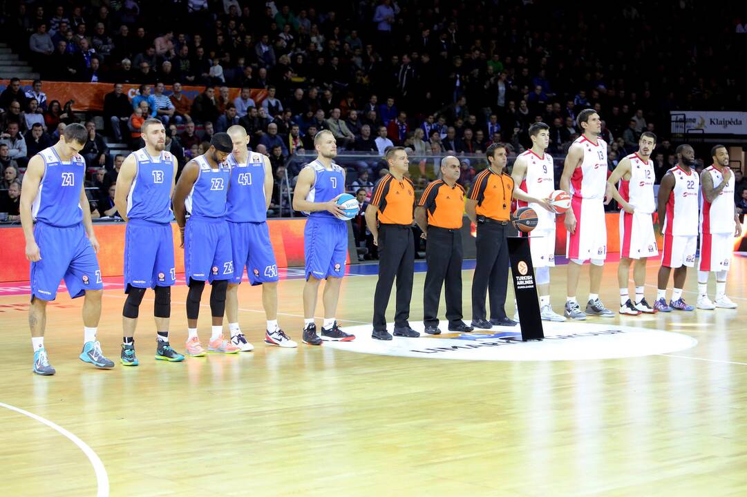 Eurolyga: „Neptūnas“ - „Crvena zvezda“
