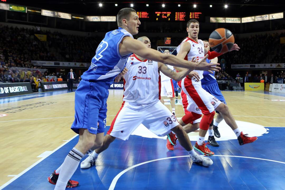 Eurolyga: „Neptūnas“ - „Crvena zvezda“
