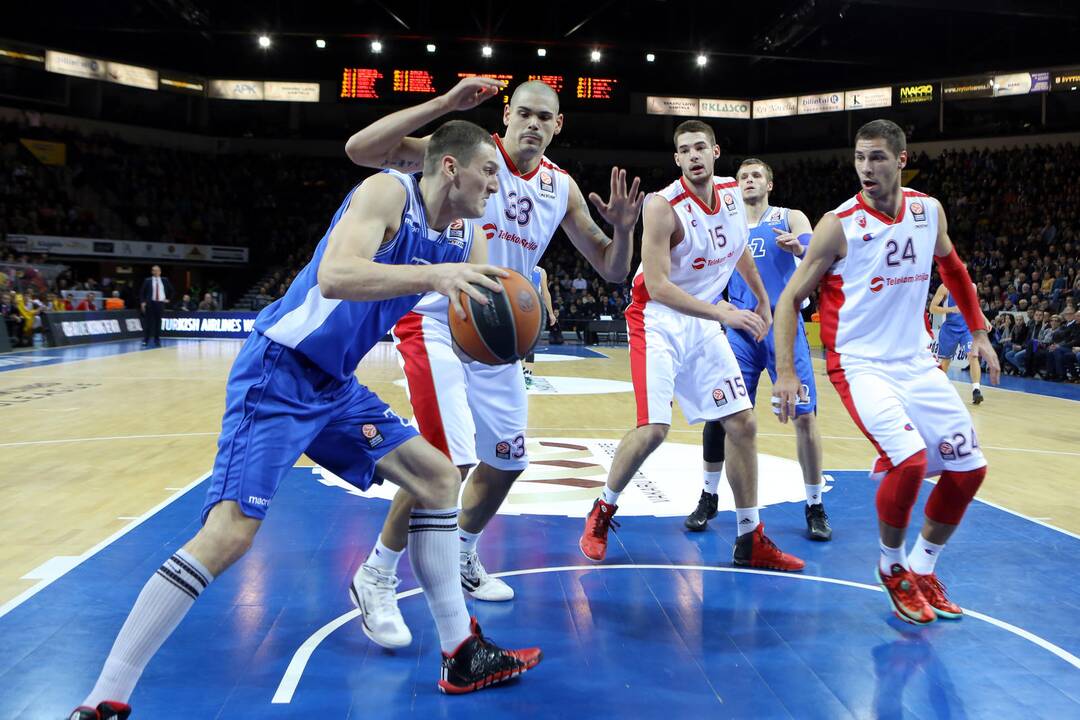 Eurolyga: „Neptūnas“ - „Crvena zvezda“
