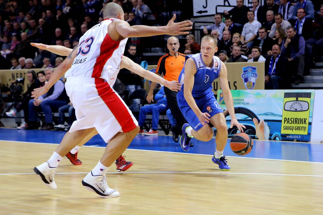 Eurolyga: „Neptūnas“ - „Crvena zvezda“
