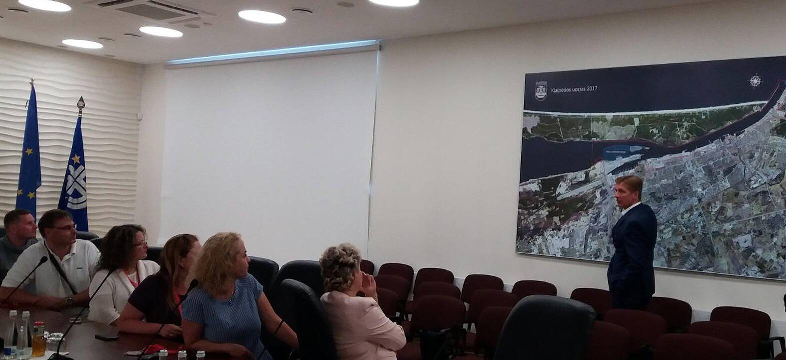 Dėmesys: bene labiausiai uosto vystymu domisi Klaipėdos bendruomenių asociacijos nariai.