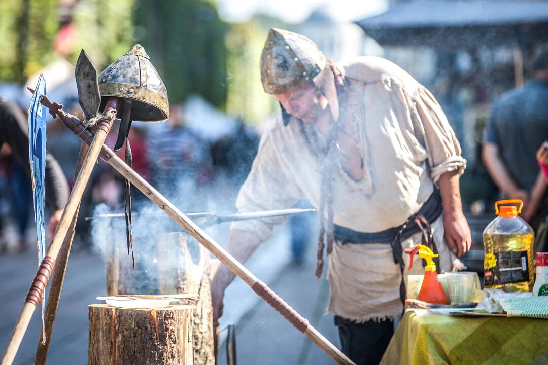 Rudens gėrybių mugė Laisvės alėjoje