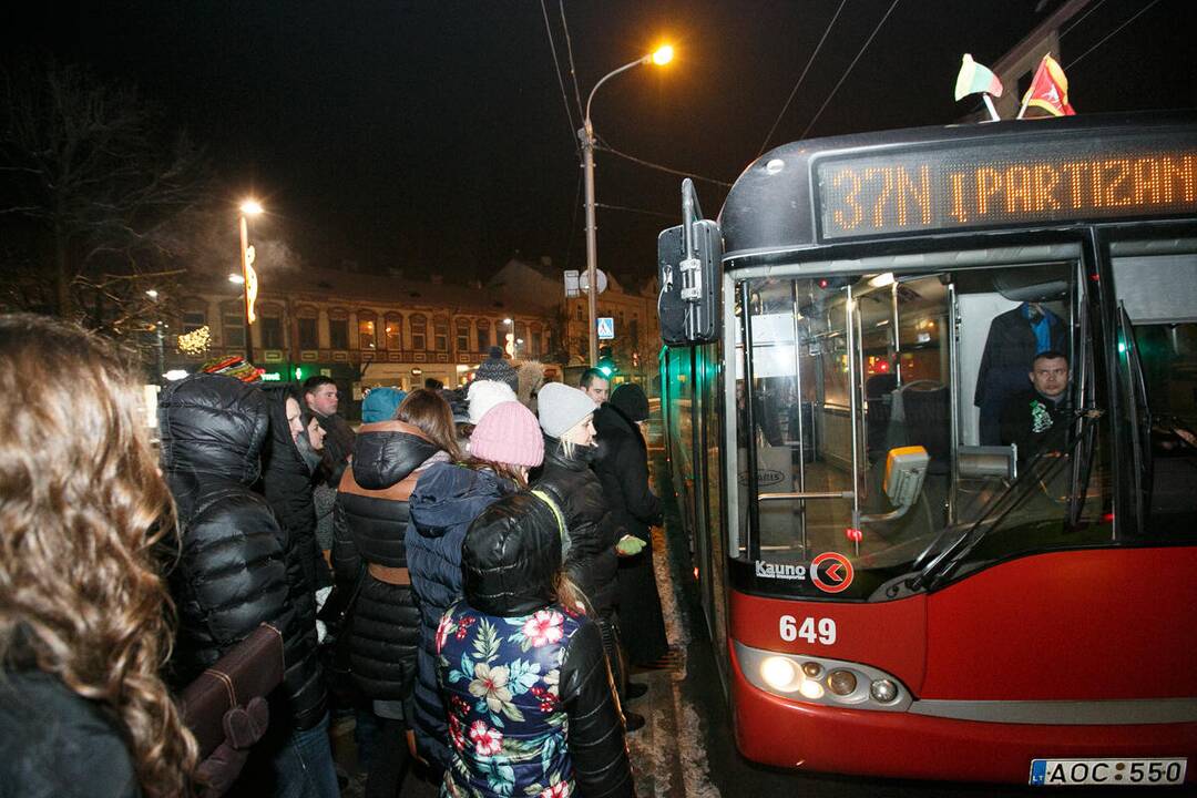 Naktinis Kauno transportas