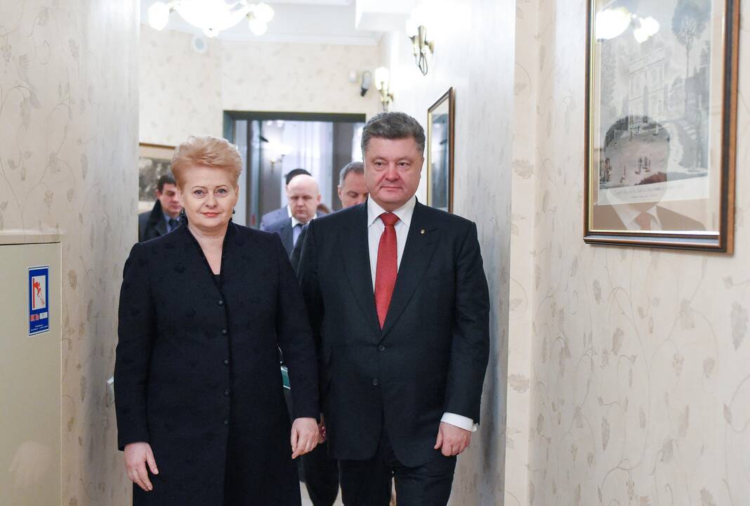 D. Grybauskaitė Ukrainoje