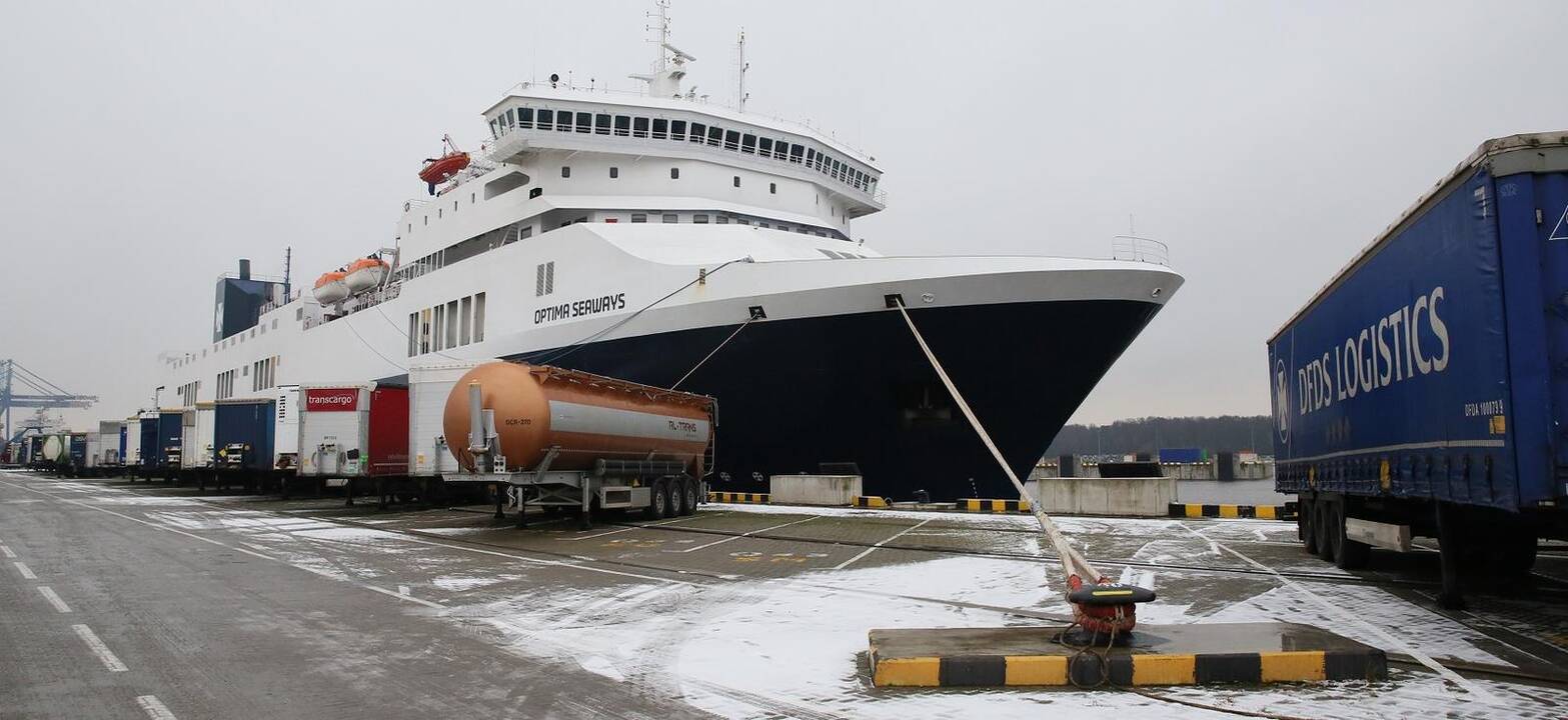 Naujovė: skaitmeniniai uosto vartai krovininiam transportui į jūrų keltus.