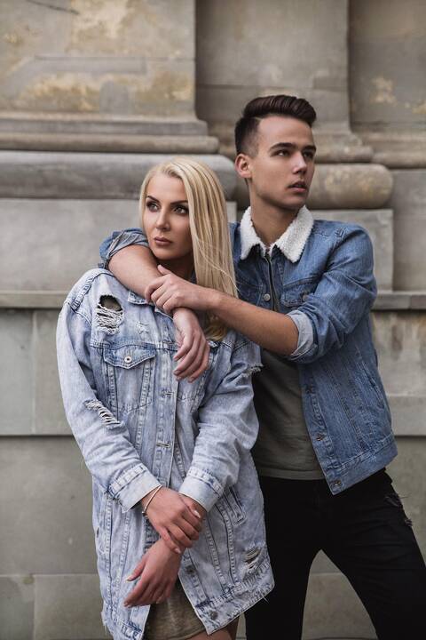 Monika Šedžiuvienė ir Audrius Janonis
