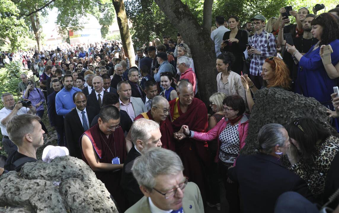 Dalai Lamos vizitas Vilniuje