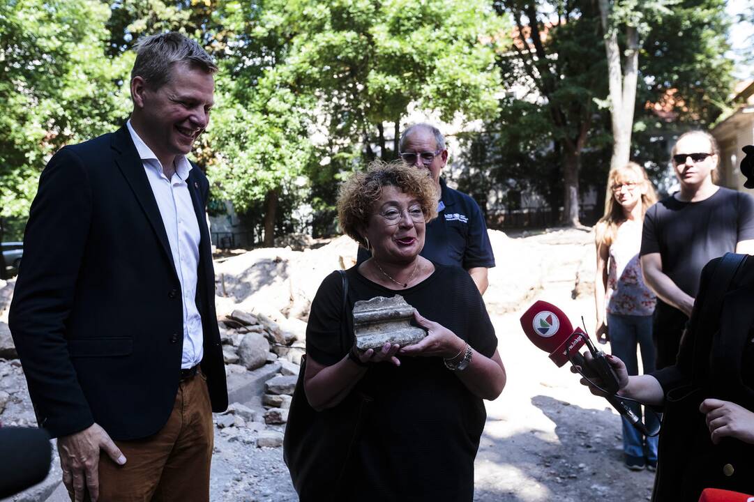 Didžiosios sinagogos archeologiniai radiniai