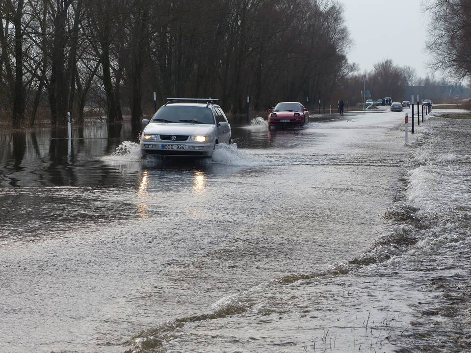 Šilutės rajone dėl potvynio paskelbta ekstremali situacija