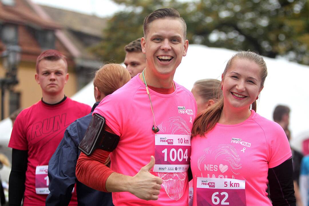 „Pink Run“ bėgimas Kaune