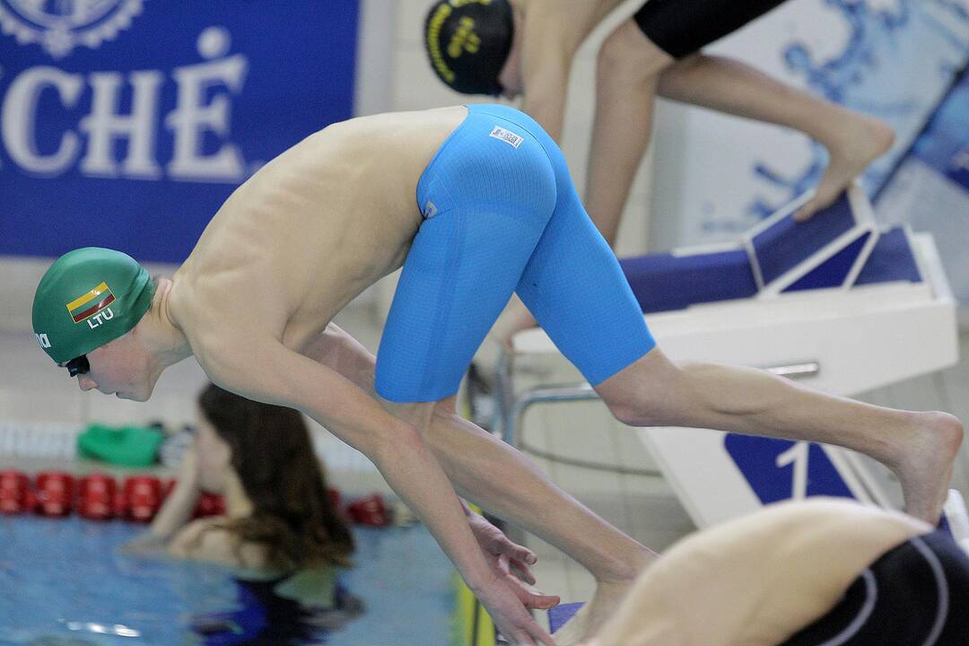 Lietuvos pirmenybių šeštadienio preliminarieji plaukimai