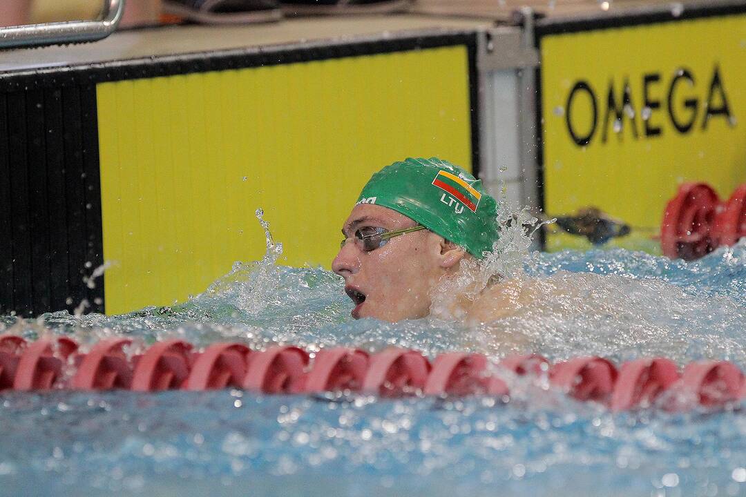 Lietuvos pirmenybių šeštadienio preliminarieji plaukimai