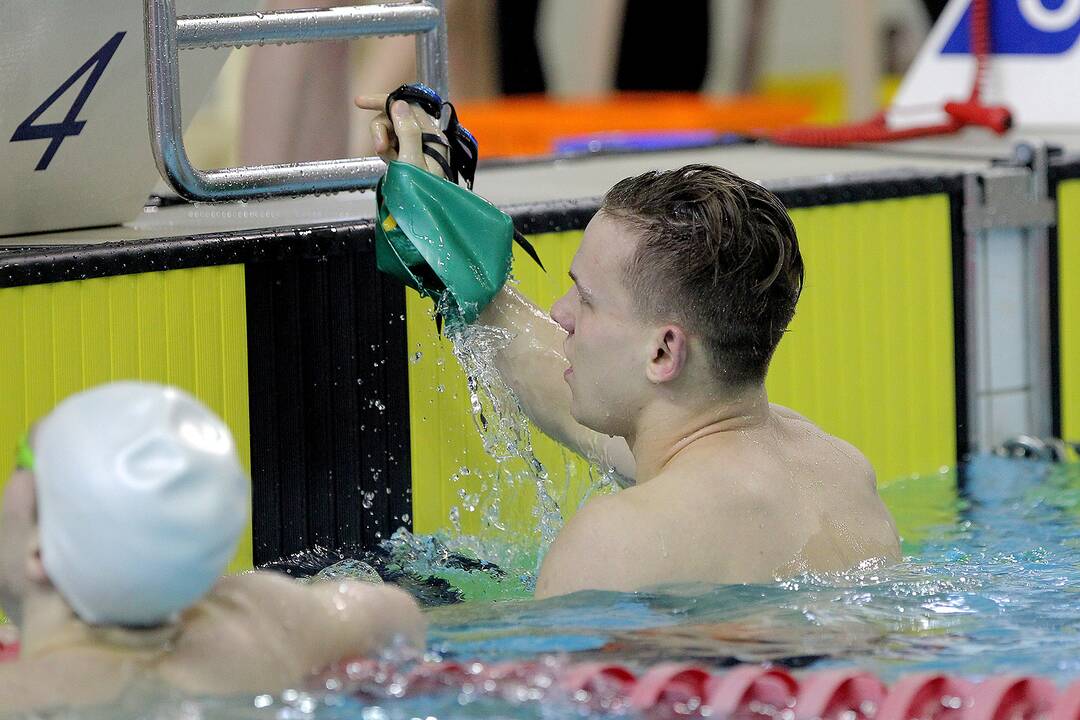 Lietuvos pirmenybių šeštadienio preliminarieji plaukimai
