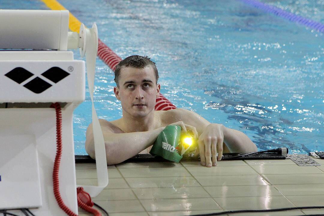 Lietuvos pirmenybių šeštadienio preliminarieji plaukimai