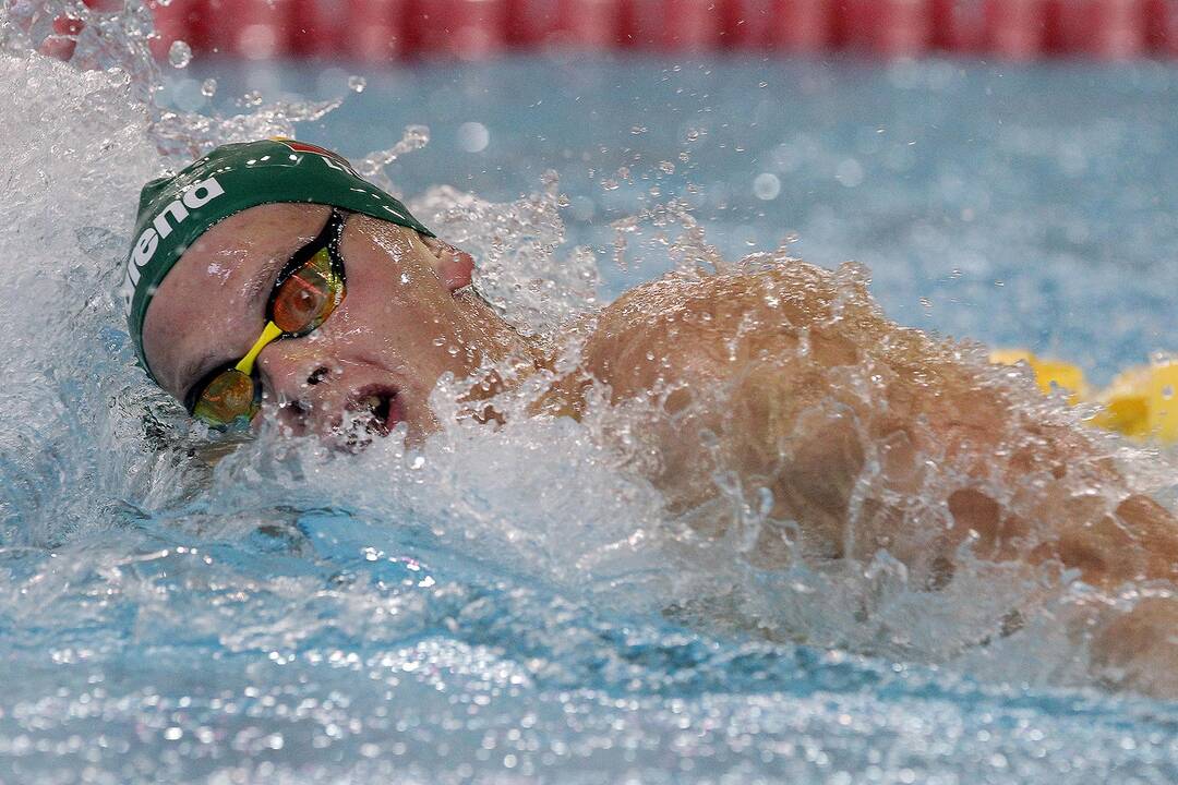 Lietuvos pirmenybių šeštadienio preliminarieji plaukimai