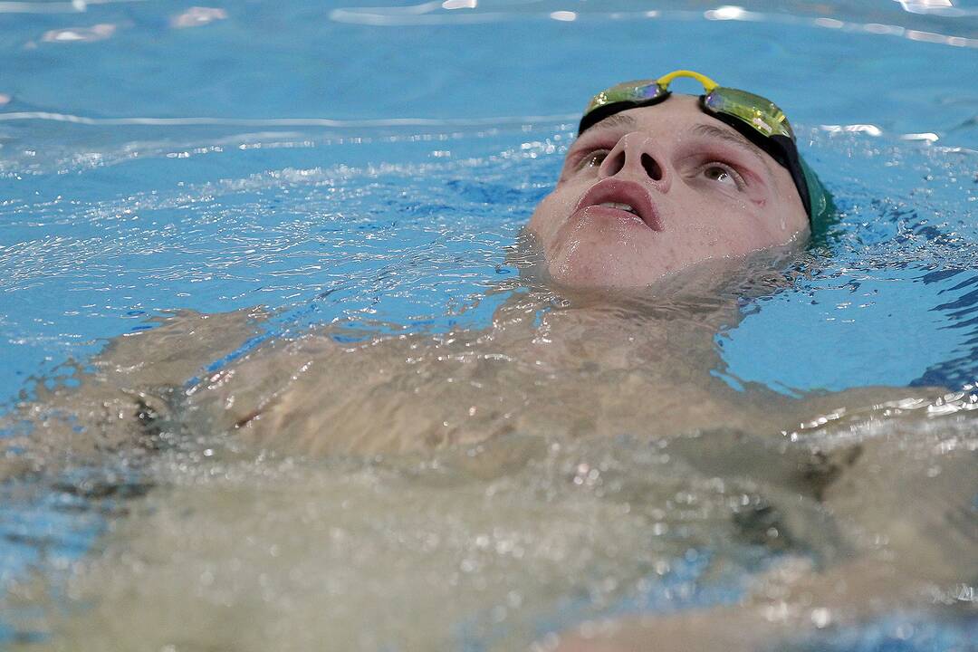 Lietuvos pirmenybių šeštadienio preliminarieji plaukimai