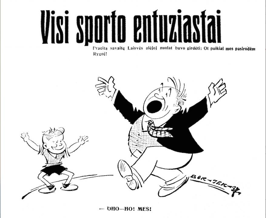 Lietuvos sporto sirgaliai XX a. 4 dešimtmetyje