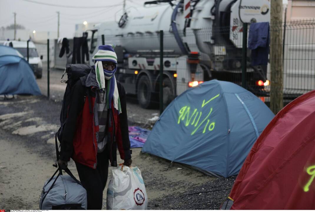 Prancūzijoje išardomos migrantų ,,Džiunglės“