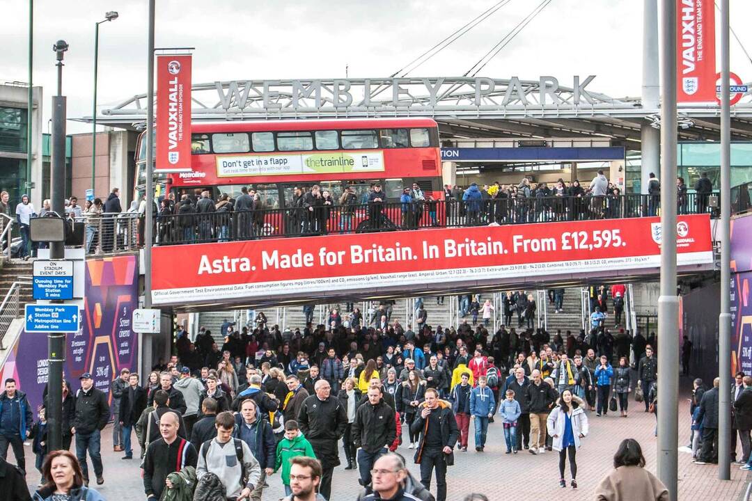 Lietuva - Anglija "Wembley" stadione