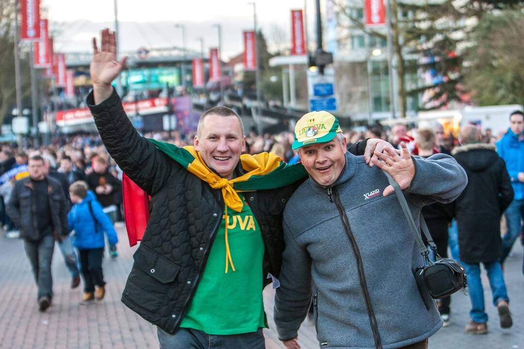 Lietuva - Anglija "Wembley" stadione