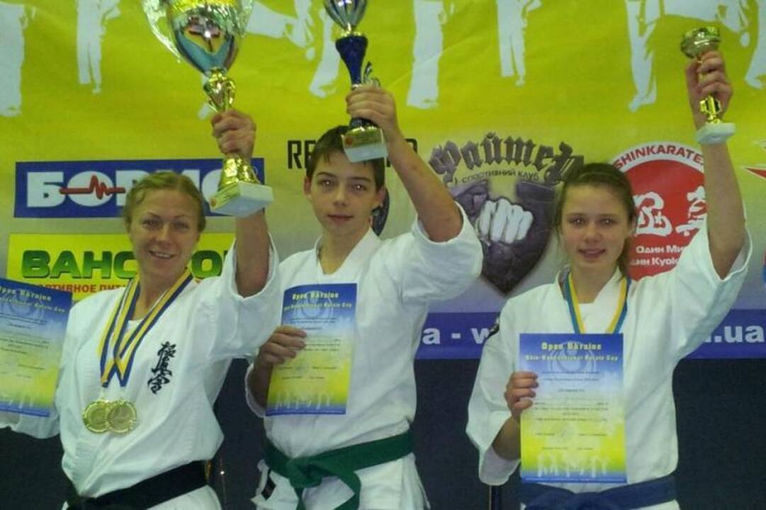 D.Mačiūtė triumfavo Ukrainos karatė kiokušin taurės varžybose
