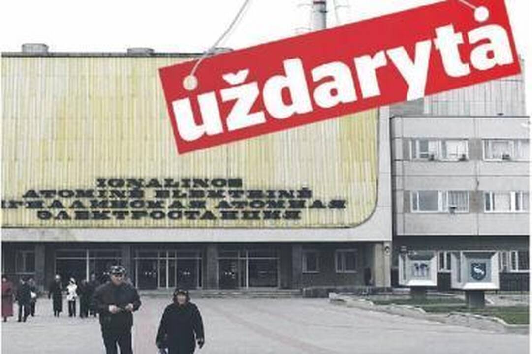 "Ranga IV" sustabdė darbus uždarytoje Ignalinos AE 