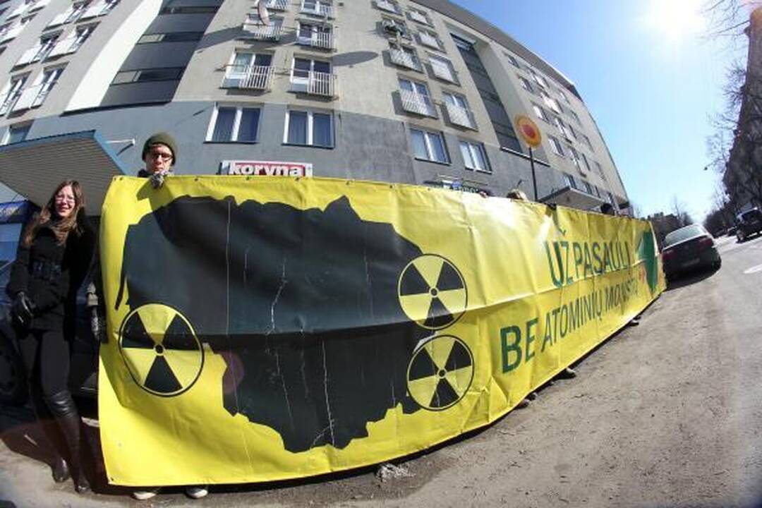 Vilniečiai: nenorime Fukušimos Vilniaus pašonėje!