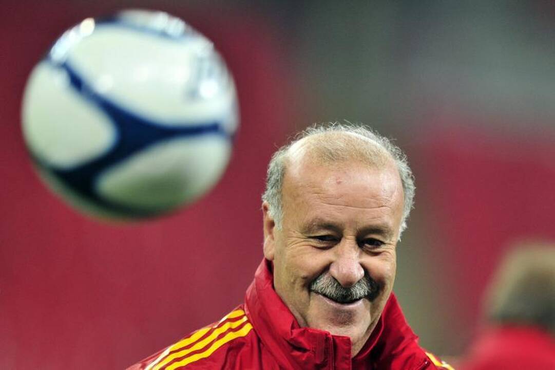 V.del Bosque paskelbė preliminarią Ispanijos rinktinės sudėtį