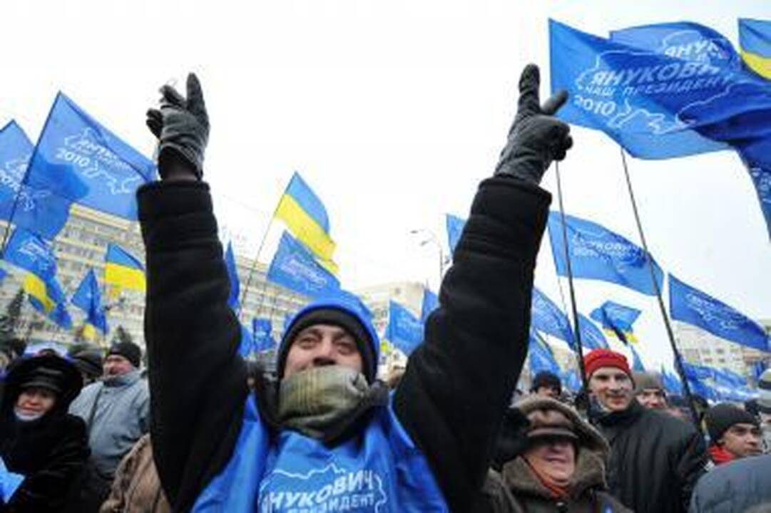 Ukrainos prezidento rinkimai: J.Tymošenko jau nebepavys V.Janukovyčiaus (papildyta)