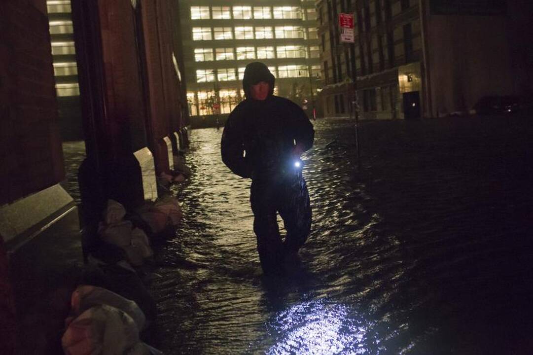 Uraganas „Sandy“ Amerikoje nusiaubė Niujorką