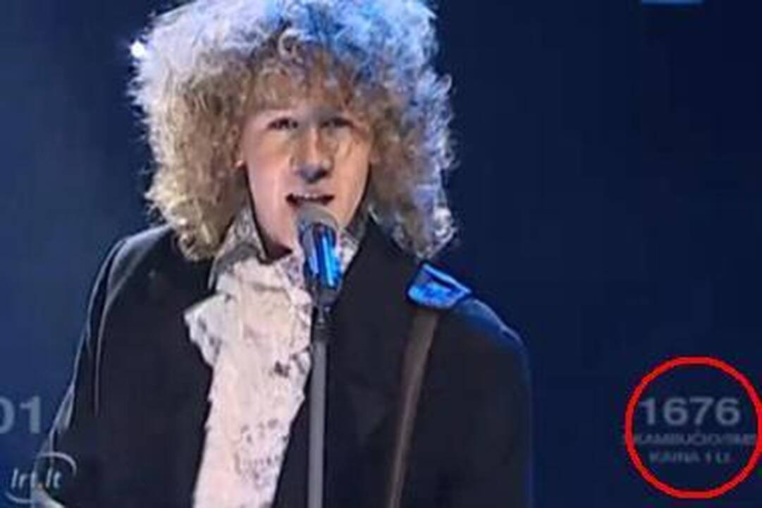 „Eurovizijos“ finale - žiopla techninė klaida