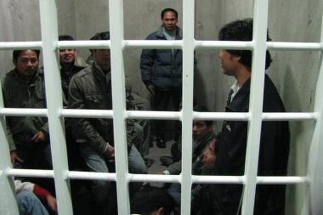 Kaune sulaikyti 38 nelegalai iš Tailando 