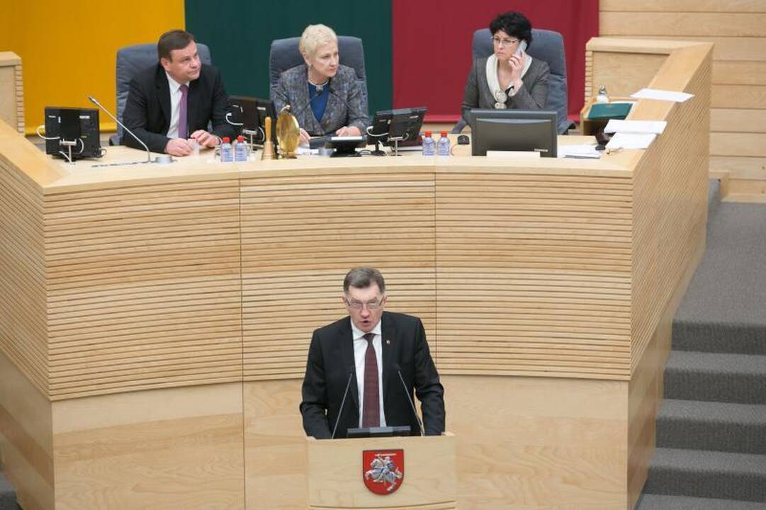 Prezidentė: tikiuosi, A.Butkevičiui užteks principingumo dėl ministrų