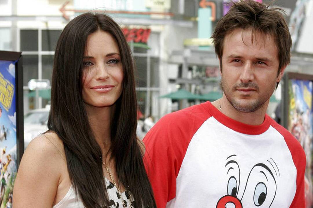 Holivudo aktorius Davidas Arquett'as skiriasi su Courtney Cox