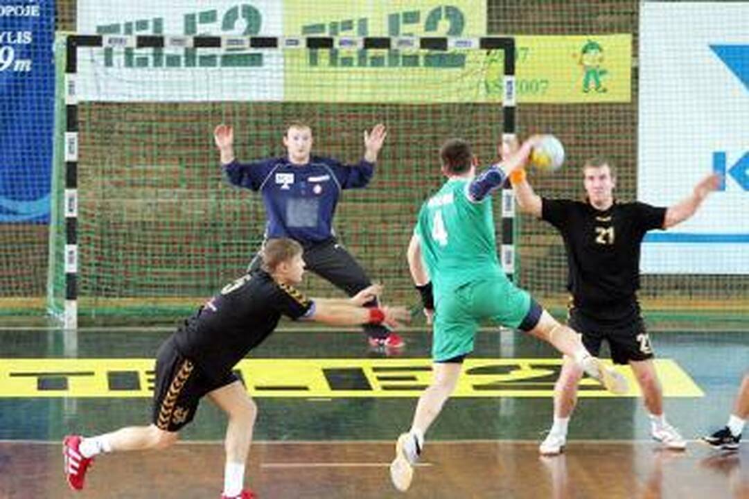 Vyrų rankinio lyga baigė reguliarųjį sezoną