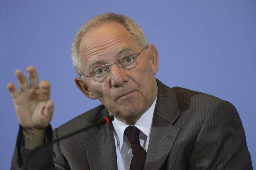 W.Schaeuble atmeta galimybę iš naujo derėtis dėl pagalbos Graikijai