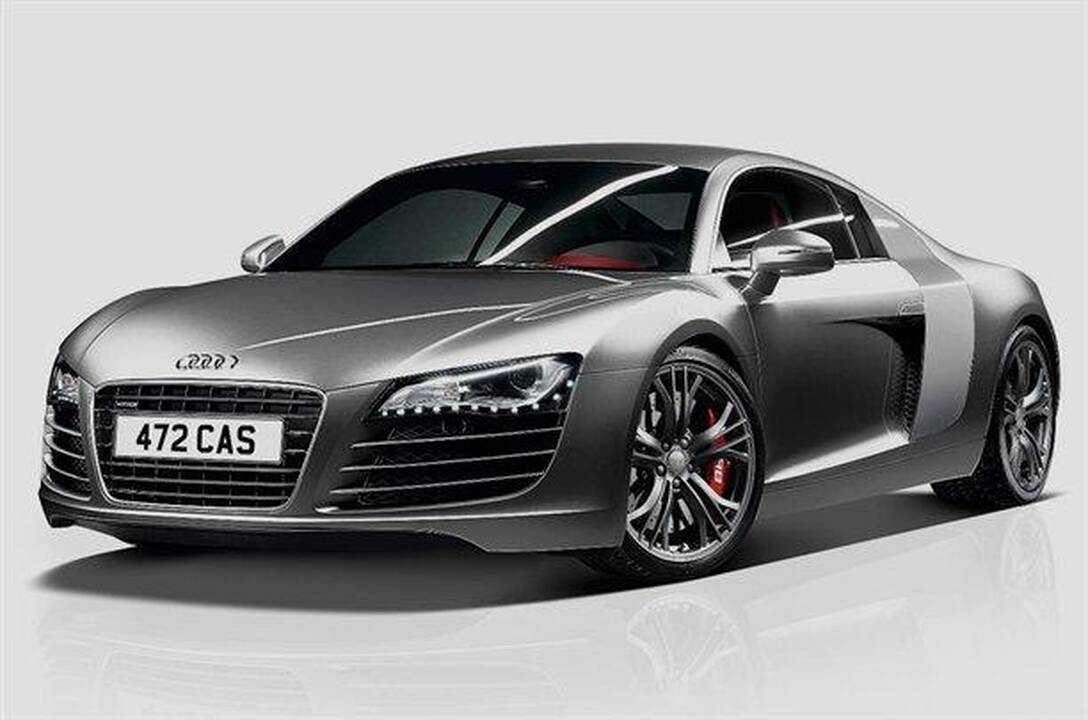 Sužvėrėjęs „Audi R8 Limited Editon“