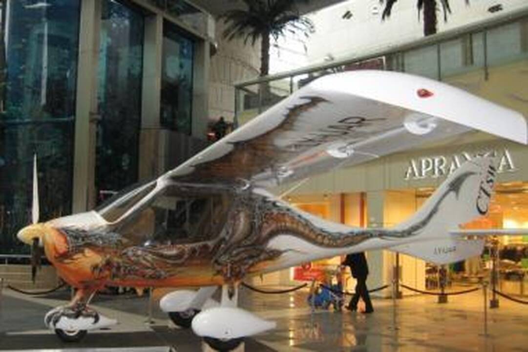 „Megoje“ - pažintis su moderniausiu ultralengvuoju lėktuvu