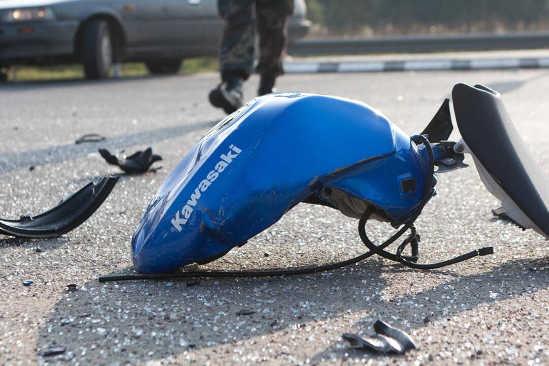 Per avariją šalia Vilniaus žuvo motociklininkas (papildyta)
