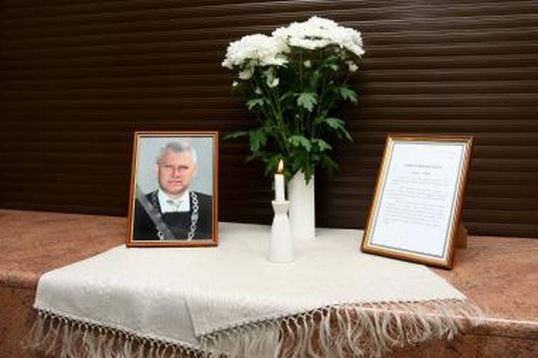 Nužudytas teisėjas J.Furmanavičius bus palaidotas Stakliškėse