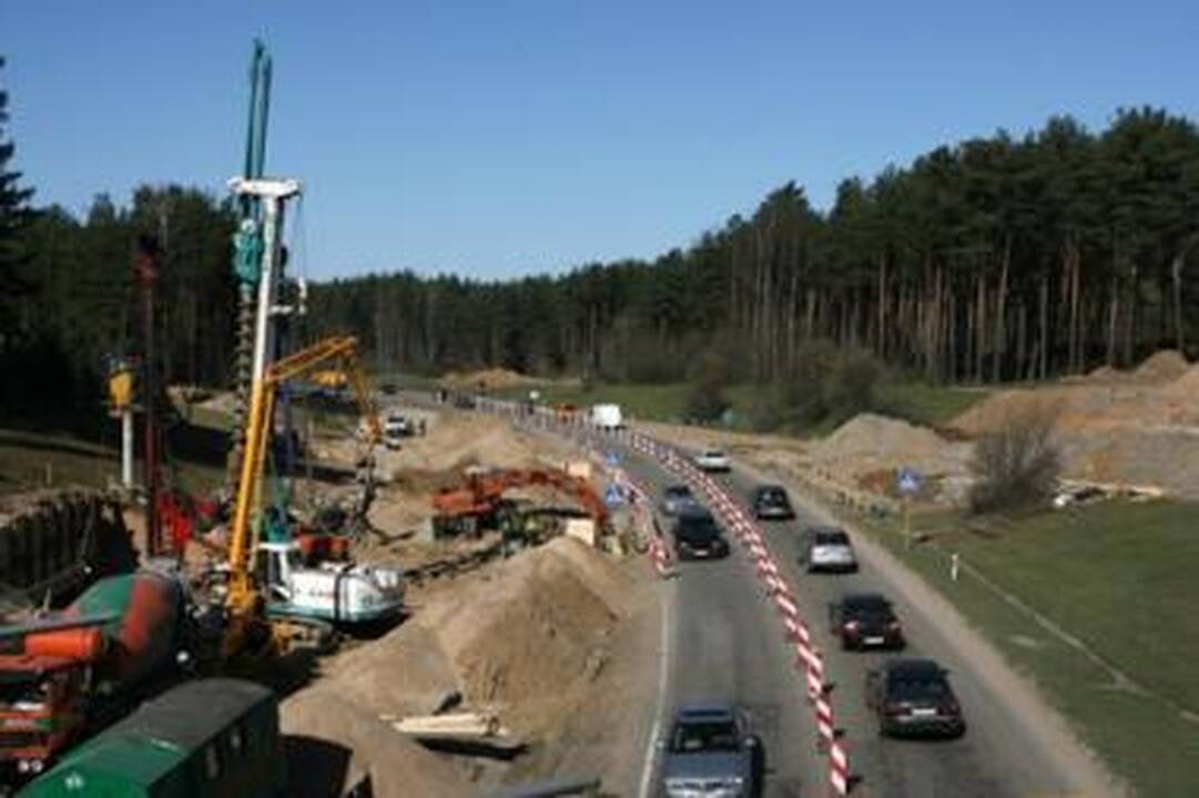 Vagių grobis – pušelės iš Vilniaus vakarinio aplinkkelio