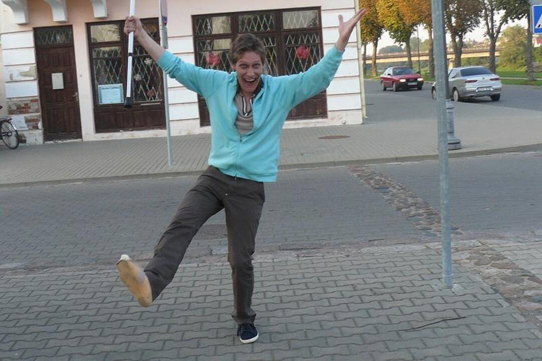 Aktorius Šarūnas Banevičius: tikrovėje esu absoliutus pacifistas