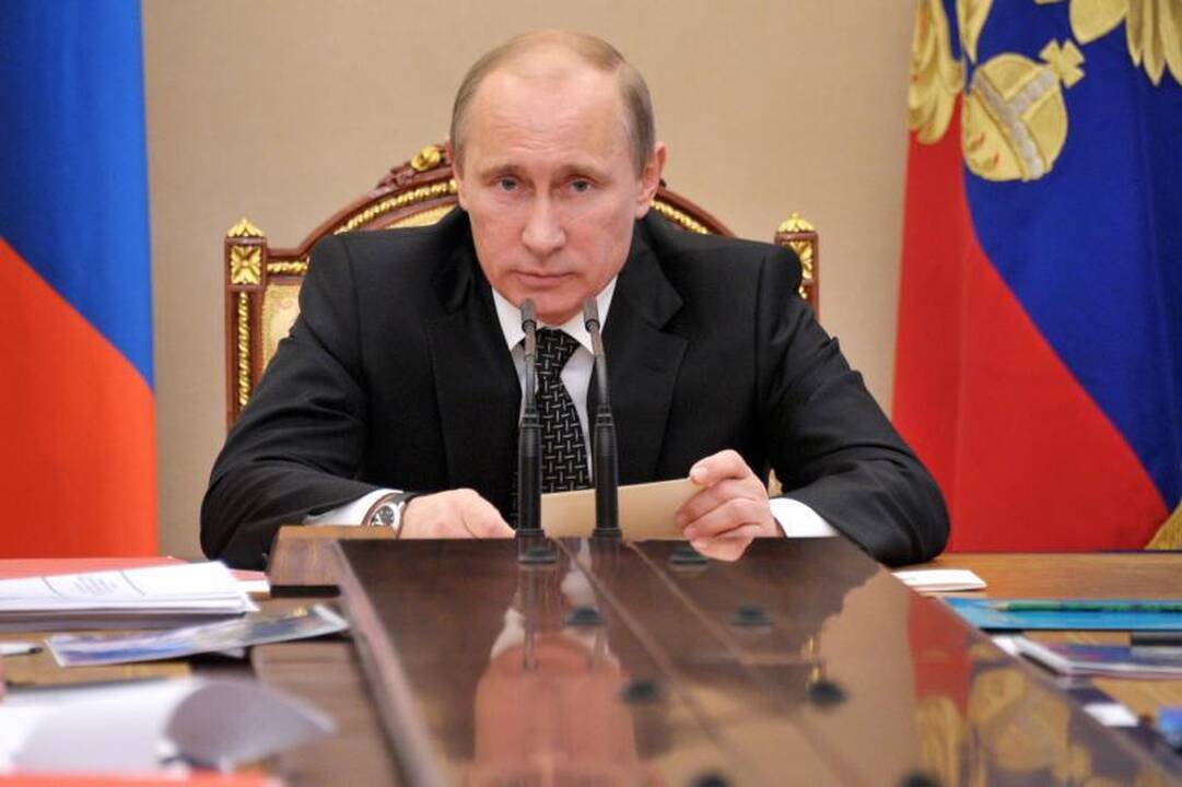 Vladimiras Putinas ignoruos Londono olimpiadą