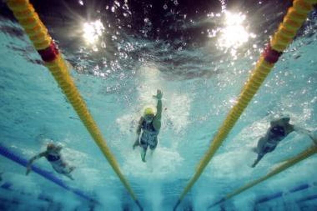 V.Janušaitis - antras tarptautinėse plaukimo varžybose